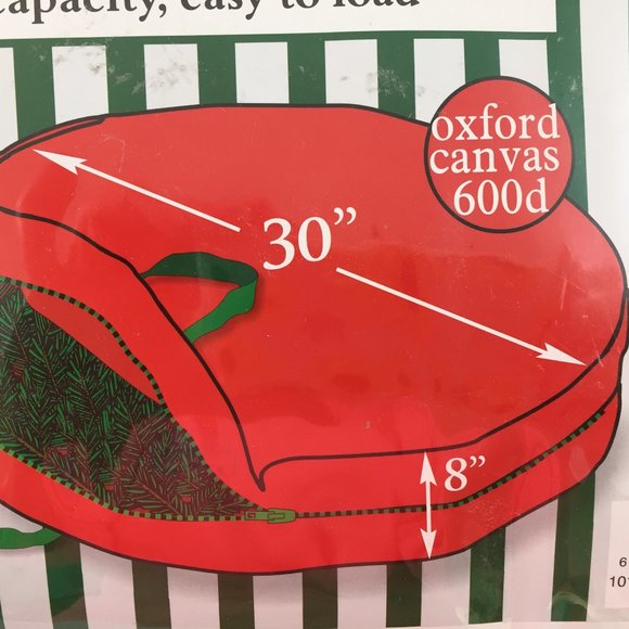 Elf Stor 30-Inch Canvas Wreath Storage Bag (NEW) - Picture 7 of 7